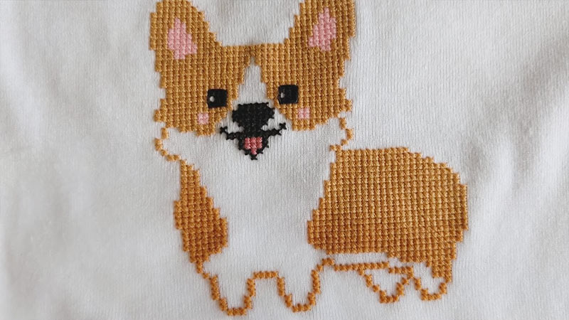How to cross stitch WITHOUT waste canvas
