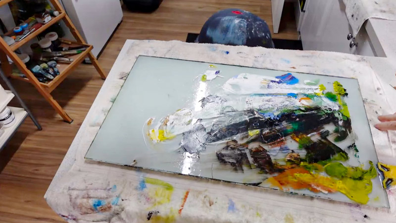 Remove Acrylic Paint From Glass