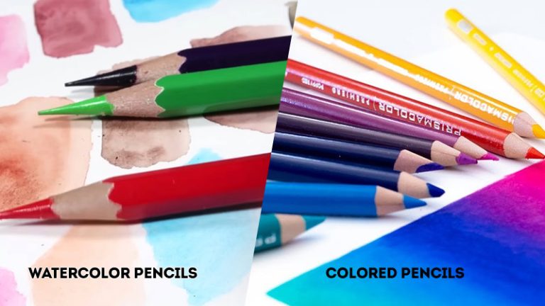 Difference Between Watercolor Pencils And Colored Pencils 9