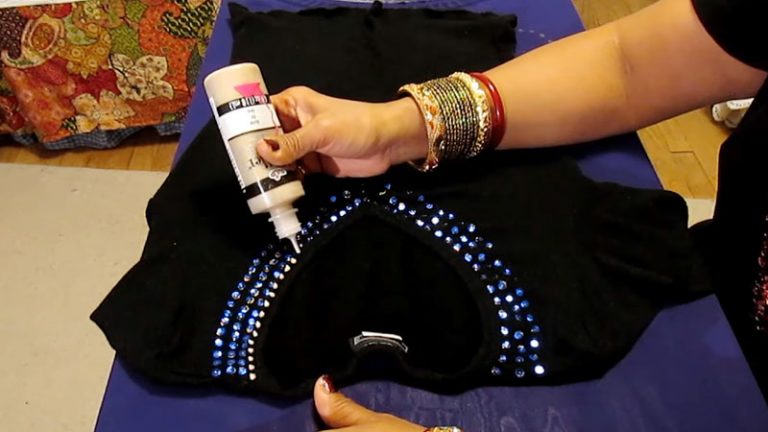 Attach Sequins To Fabric With Glue