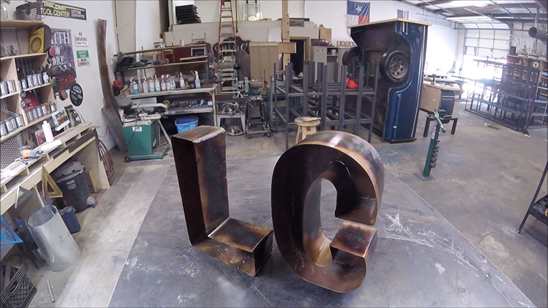 How To Cut Letters Out Of Sheet Metal Wayne Arthur Gallery