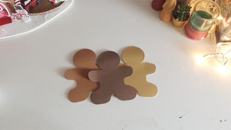 Craft Gingerbread Man Stickers