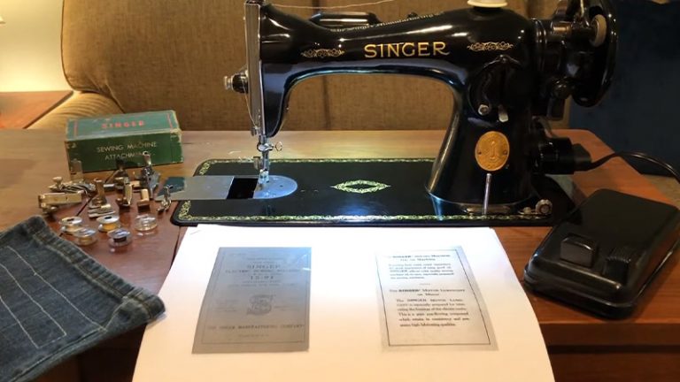 Gear Driven Sewing Machine