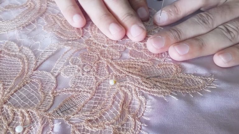 Hand Sew Lace Applique