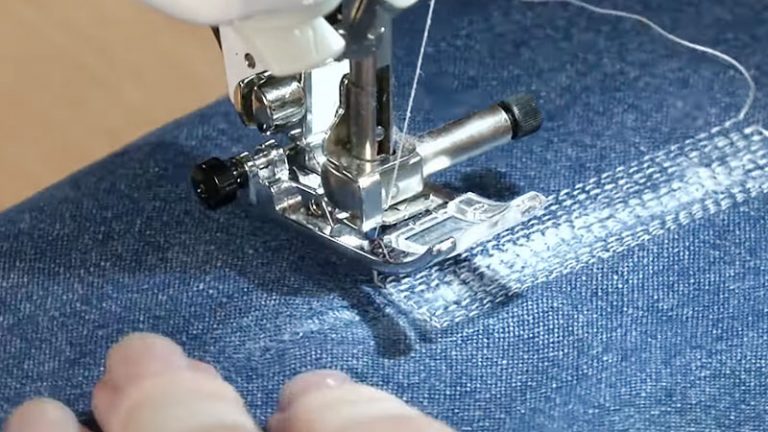 Jewel Feed On Sewing Machine