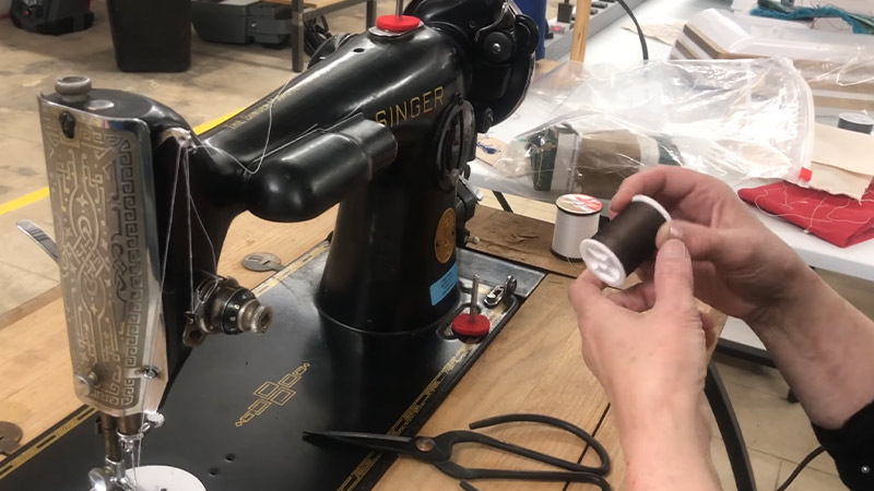 drive wheel sewing machine