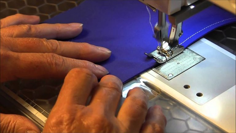 What Is Edge Stitch In Sewing