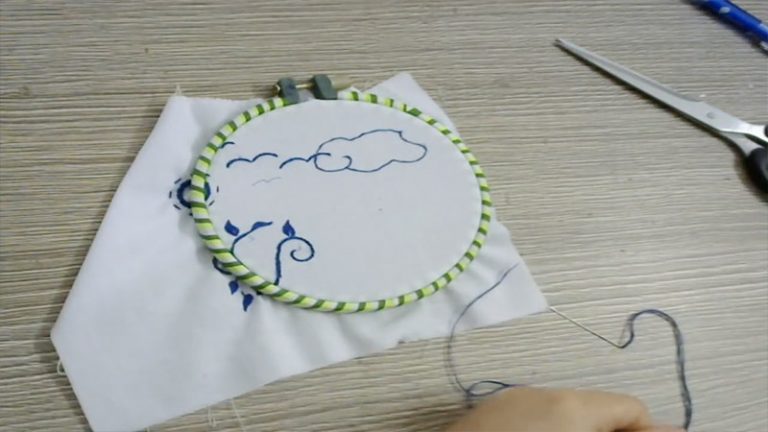 Cloud Cover In Embroidery