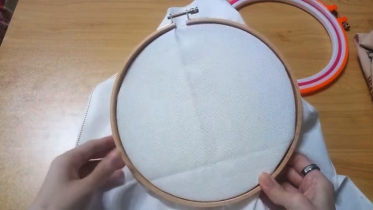 Keep Fabric Tight In An Embroidery Hoop