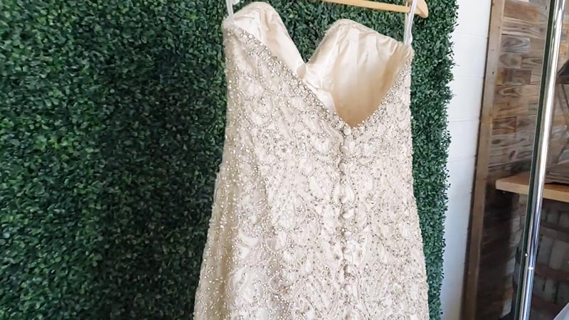 Can You Add a Back to a Backless Wedding Dress? - Wayne Arthur Gallery
