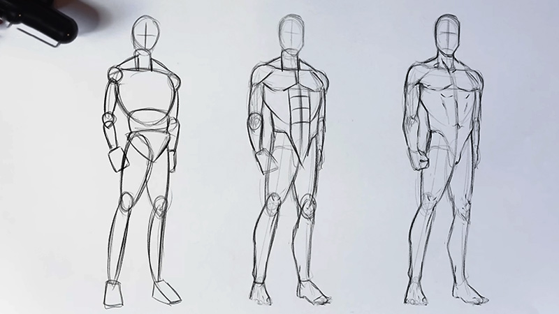 How To Draw A Human Girl Body Templates Printable Free