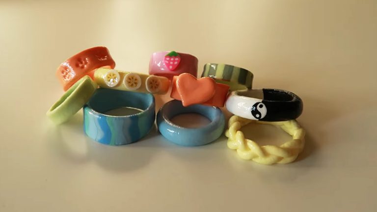 Make-Air-Dry-Clay-Rings