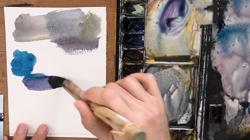 How To Make Grey Colour In Watercolor