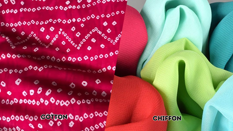 Cotton Vs Chiffon