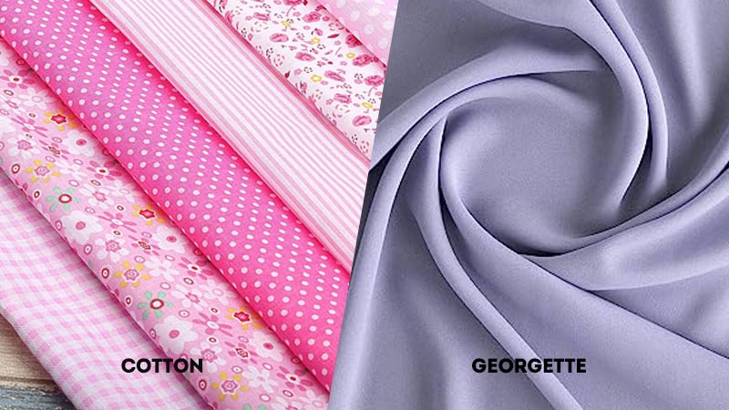 Cotton Vs Georgette