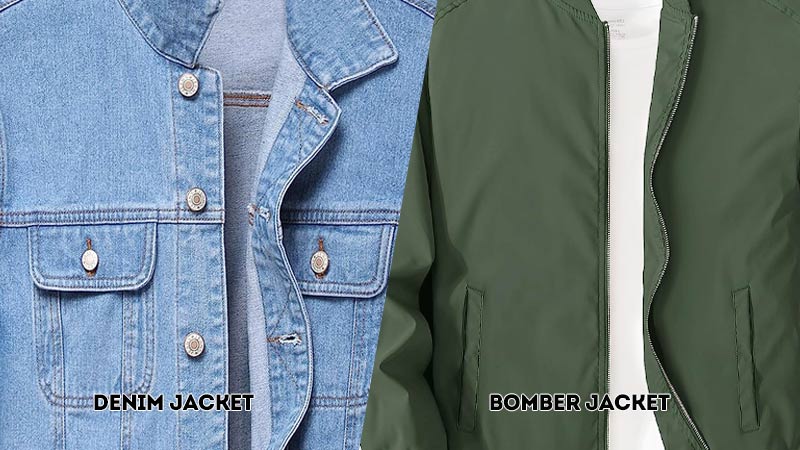 Denim Vs Bomber Jacket