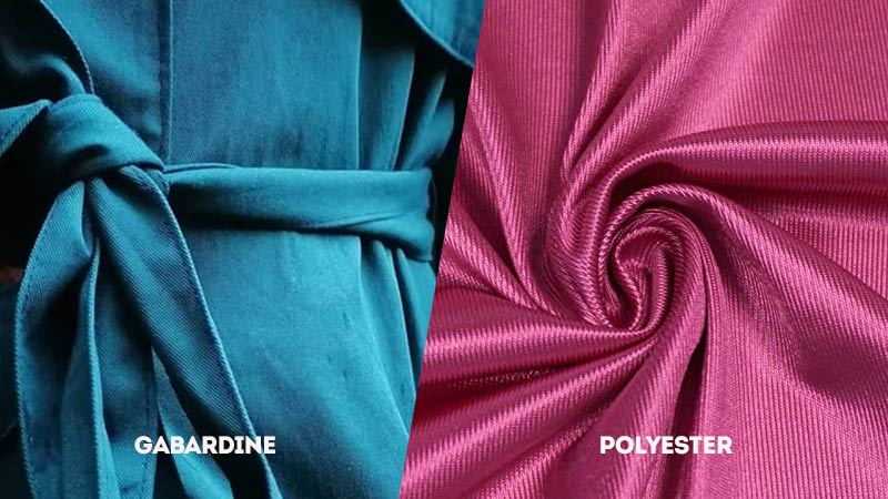 Gabardine Vs Polyester