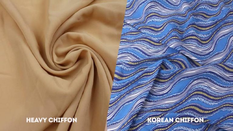 Heavy Chiffon Vs Korean Chiffon