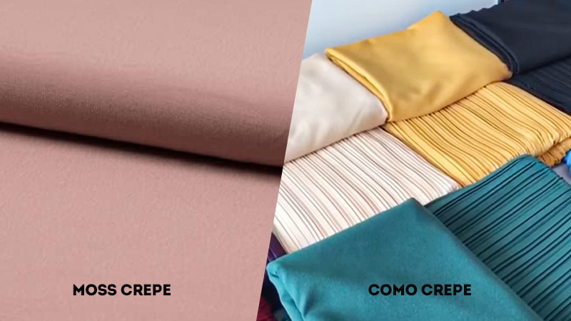 Moss Crepe Vs Como Crepe