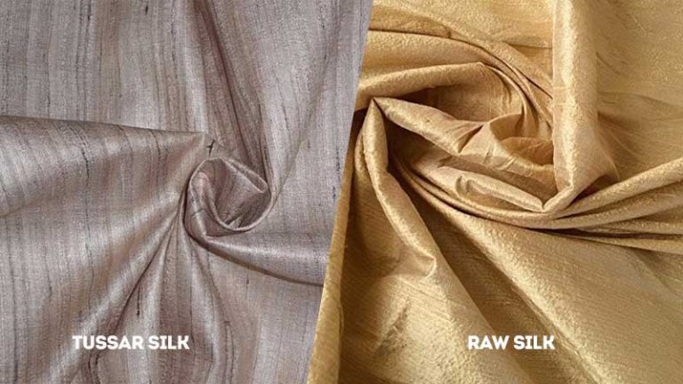 Tussar Silk Vs Raw Silk