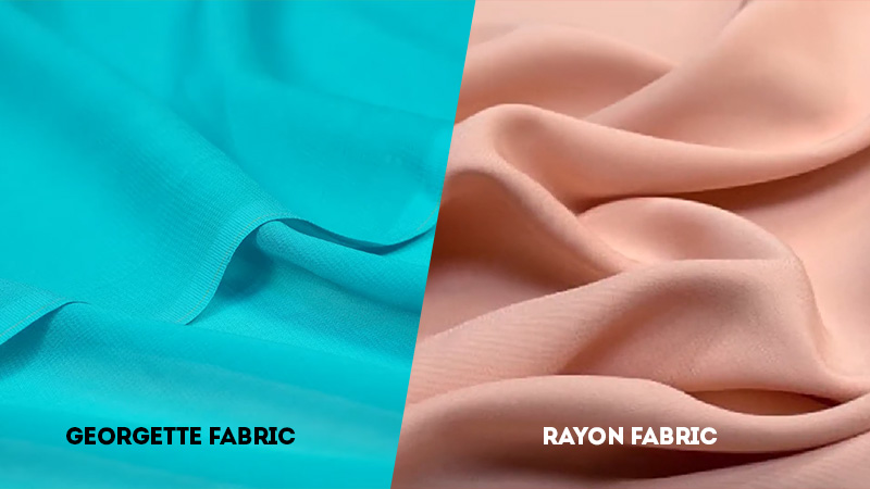 georgette vs rayon