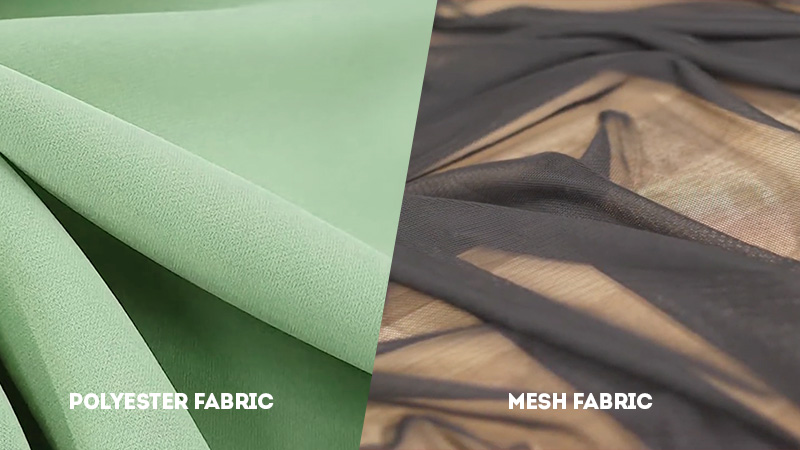polyester vs mesh