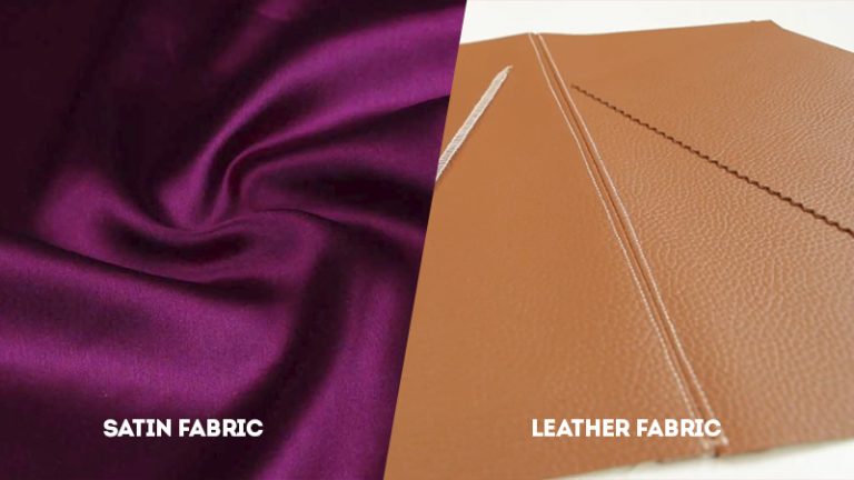 satin vs leather