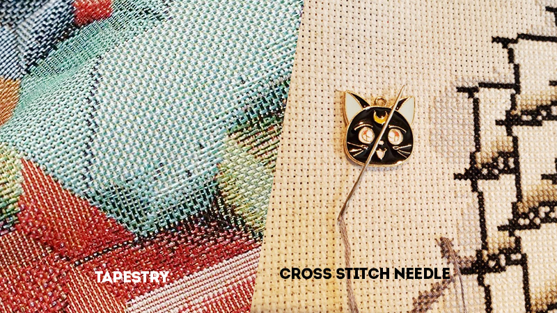 Tapestry Vs Cross Stitch Needle: Learn the Difference - Wayne Arthur