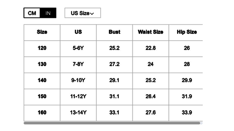 Understanding Children s Clothing Sizes What Size Is 11 12Y In Clothes 