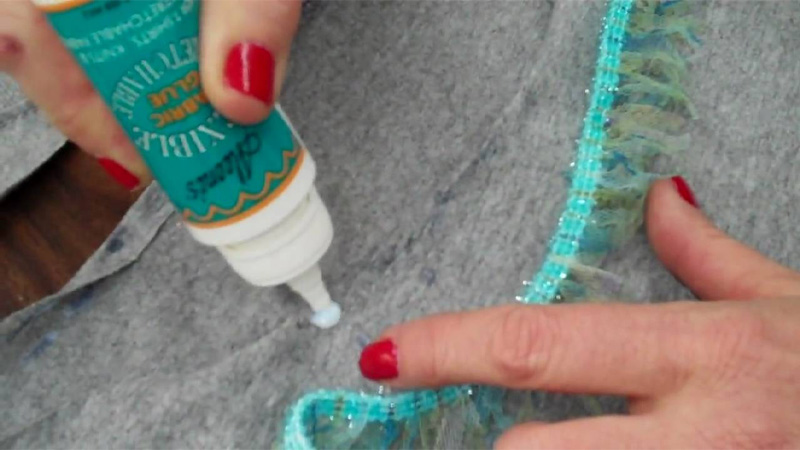 Using a Pattern, Elastic, and Fabric Glue