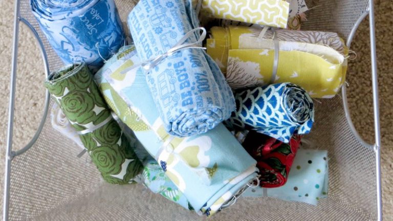 How to Organize Fabric Scraps