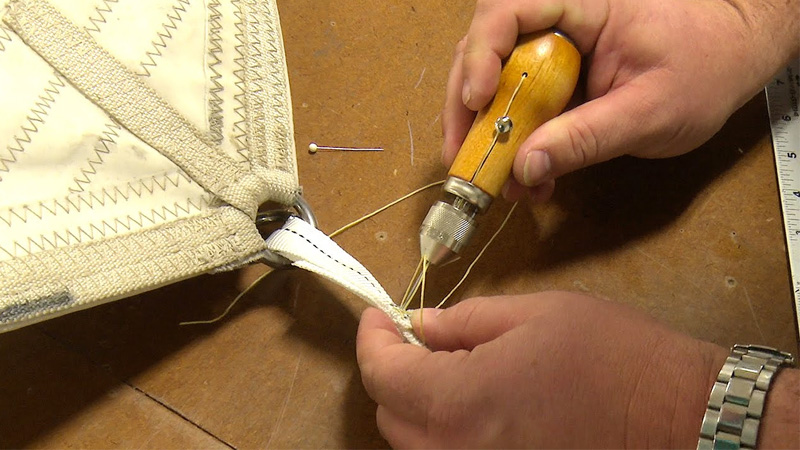 How to Sew Nylon Webbing by Hand