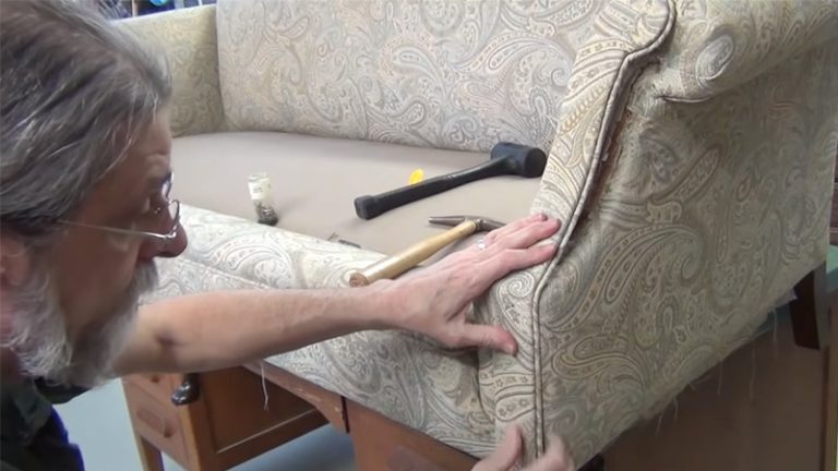 Couch Makeover Hacks How To Reupholster A Couch Without Removing Old Fabric Wayne Arthur Gallery