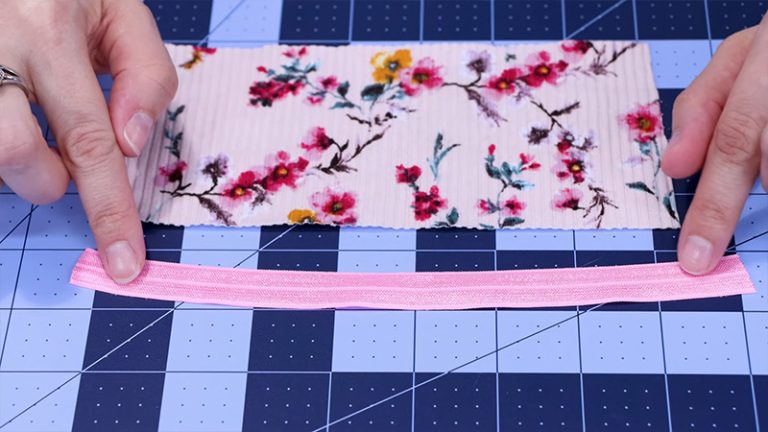 How to Sew Fold Over Elastic