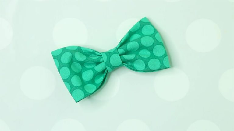 How To Make A Fabric Bow