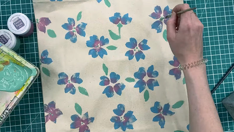 Application Techniques for Fabric Paint on Canvas