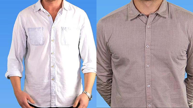 Difference Between Button Up and Button Down Shirt