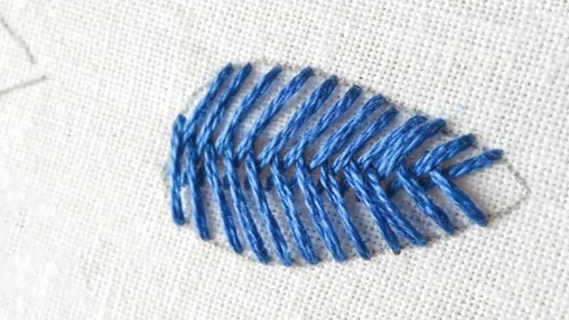 Open Fishbone Stitch