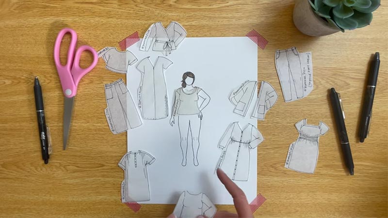 How to Sketch a Croquis for Sewing