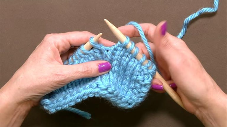 How to Slip a Stitch in Knitting