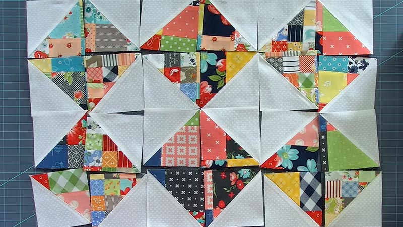 Some Quilting Projects That Use Squares and Strips From a Fat Eighth