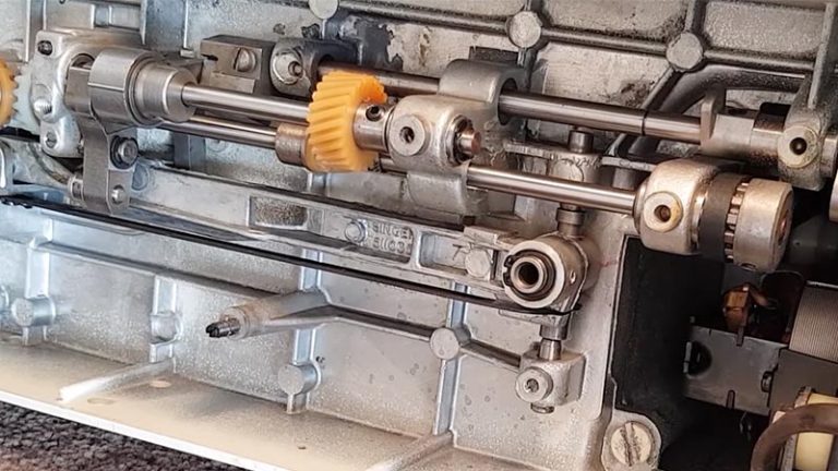 Causes Sewing Machine Gear Worn Down