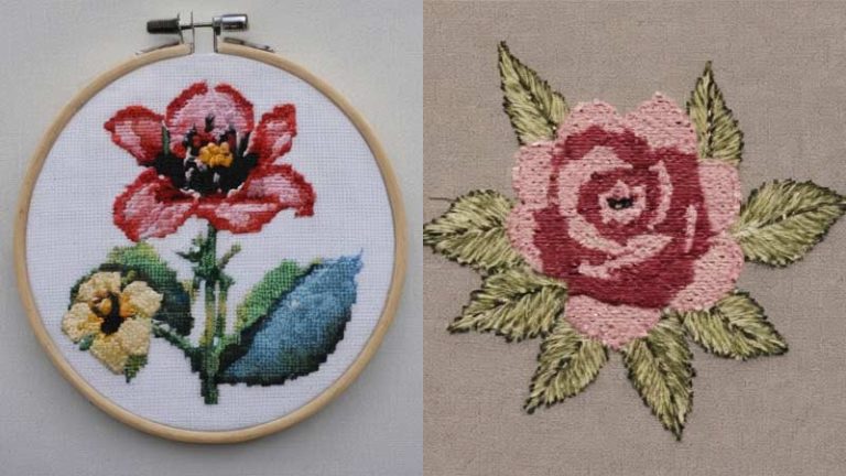 Needlepoint Vs Cross-Stitch